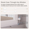 Waveform Coax Window Entry Cable v2: Low-Loss, Ultra-Thin Passthrough Cable