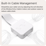 Waveform Window Entry Cable: Low-Loss, Ultra-Flat Passthrough Cable