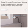 Waveform Ethernet Window Entry Cable: Ultra-Flat, High-Performance Passthrough Cable