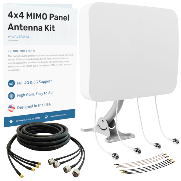 4G LTE Antenna 3G 4G Antena SMA-M Outdoor Antenna with 10M