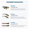MIMO 2x2 Log Periodic External Antenna Kit for 4G LTE/5G Hotspots & Routers