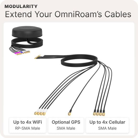 Extension Cable Bundles for OmniRoam