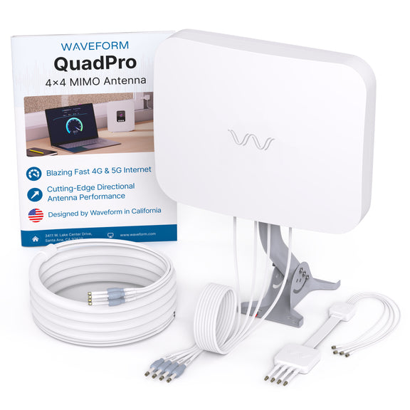 Waveform QuadPro: High-Gain Directional 4x4 MIMO Panel Antenna