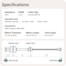Waveform Coax Twin Window Entry Cable: Low-Loss, Ultra-Flat Passthrough Cable