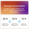 Waveform UltraFlex-Twin: Ultra-Flexible, Low-Loss Twin-195 Extension Cable