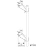 CommScope Adjustable Wall Mounts