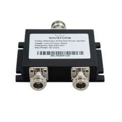 N-Female Wilkinson Microstrip Signal Splitters (2, 3, or 4-Way), 600 - 4000 MHz