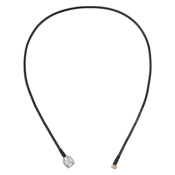 RS200 Right Angle SMA-Male to N-Male Ultraflex Jumper Cable (3ft)