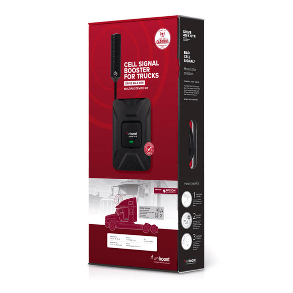 weBoost Drive 4G-X OTR LTE Cell Signal Booster Kit