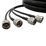 Quad-RS240 Coaxial Cable (30ft) Bundle with SMA, TS9 and U.FL Connectors