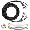 Quad-RS240 Coaxial Cable (30ft) Bundle with SMA, TS9 and U.FL Connectors