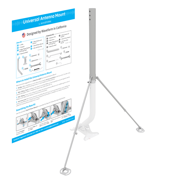 Waveform UltraPole: The Universal Antenna Mount