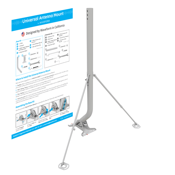 Waveform UltraPole: The Universal Antenna Mount