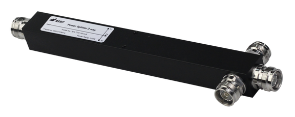 4.3-10-Female Reactive Cavity Signal Splitters (2, 3, or 4-Way), 698 - 2700 MHz