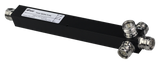 4.3-10-Female Reactive Cavity Signal Splitters (2, 3, or 4-Way), 698 - 2700 MHz