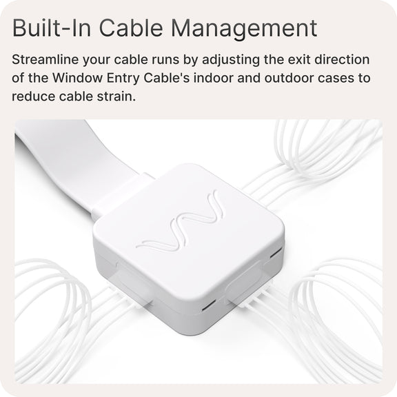 Waveform Coax Window Entry Cable v2: Low-Loss, Ultra-Thin Passthrough Cable