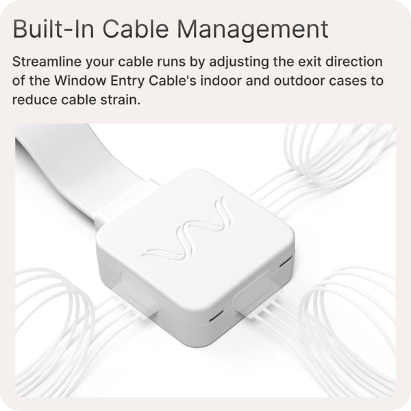 Waveform Coax Window Entry Cable v2: Low-Loss, Ultra-Thin Passthrough