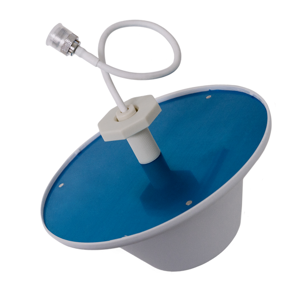 Dome Antenna with N-Female Connector, 600 - 6000 MHz