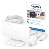 Waveform DualMini: Low-Profile 2x2 MIMO Window Antenna