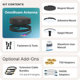 Waveform OmniRoam: 3-in-1 Low-Profile Mobile Antenna (4G/5G & GPS)
