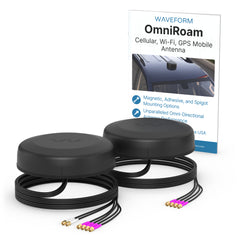 Waveform OmniRoam Duo: 10-in-1 Low-Profile Mobile Antennas (4G/5G & WiFi)