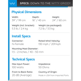 [Used - Scratch and Dent] Griddy: The Grid Parabolic Antenna