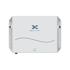 CEL-FI GO G51 single-carrier 5G signal booster, front view with power and network status LEDs