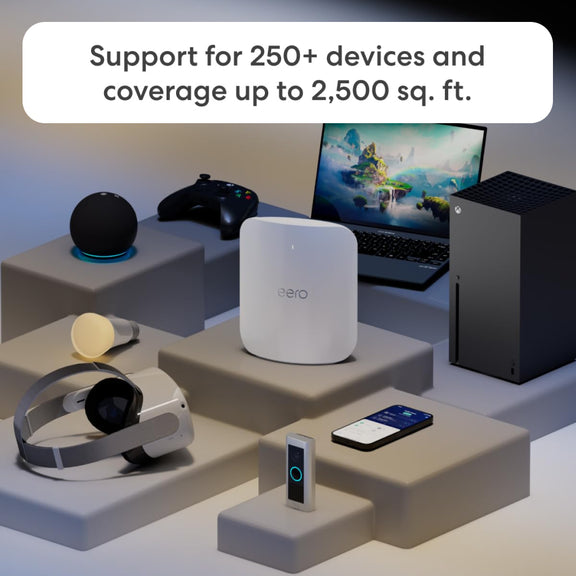 eero Max 7: Tri-band Mesh Wi-Fi 7 Router