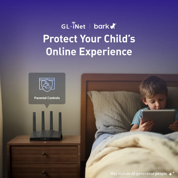 Flint 3 parental controls with Bark integration for family online safety