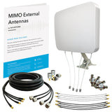 Open Box: 4x4 Panel External Antenna Kit for 4G LTE/5G Hotspots & Routers