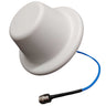 Dome Antenna with 4.3-10-Female Connector, 600 - 6000 MHz