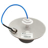Dome Antenna with 4.3-10-Female Connector, 600 - 6000 MHz