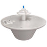 Dome Antenna with 4.3-10-Female Connector, 600 - 6000 MHz