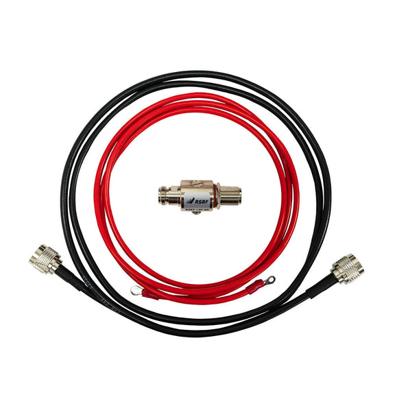 4x 50 Ohm Lightning Surge Protector Kits with N-Connectors