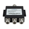 N-Female Wilkinson Microstrip Signal Splitters (2, 3, or 4-Way), 600 - 4000 MHz