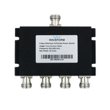 N-Female Wilkinson Microstrip Signal Splitters (2, 3, or 4-Way), 600 - 4000 MHz