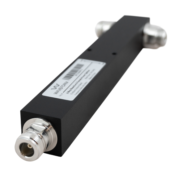 N-Female Reactive Cavity Signal Splitters (2, 3, or 4-Way), 600 - 4000 MHz