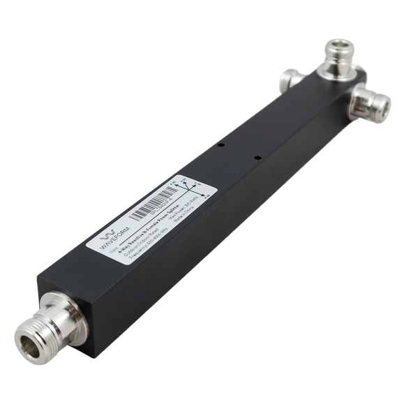 N-Female Reactive Cavity Signal Splitters (2, 3, or 4-Way), 600 - 4000 MHz