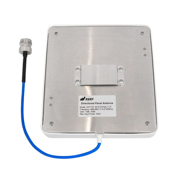 Panel Antenna with 4.3-10-Female Connector, 698 - 2700 MHz