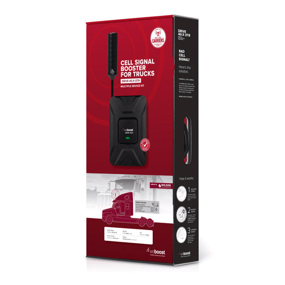 weBoost Drive 4G-X OTR LTE Cell Signal Booster Kit weBoost Drive 4G-X OTR LTE Cell Signal Booster Kit