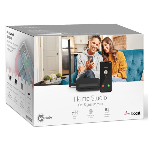 Amplificador De Señal Celular WeBoost Home Studio Reacondicionado - 4G LTE 5G Para Casa