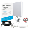 Open Box: MIMO 2x2 Panel External Antenna Kit for 4G LTE/5G Hotspots & Routers
