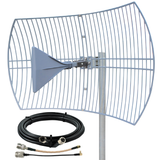 Griddy: The Grid Parabolic Antenna, 600 – 6500 MHz