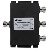 N-Female Wilkinson Microstrip Signal Splitters (2, 3, or 4-Way), 600 - 2700 MHz