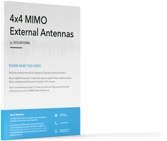 AT&T Internet Air Home Internet External Antennas by Waveform